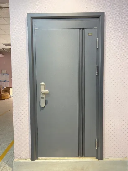 Europäisches Designhaus Haupteingang Aluminium Pivot Edelstahl Außeneingangstüren