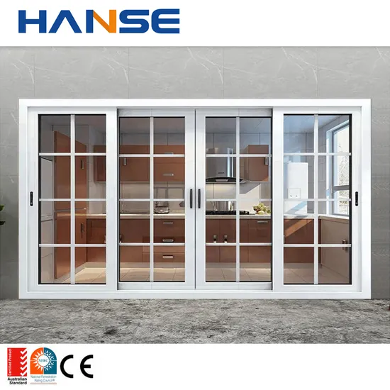 Aluminiumlegierung Nachahmung Stahl Tür Glasrahmen Doppel Eintrag Flügel Innentüren und Fenster Französisch Wohn Tür