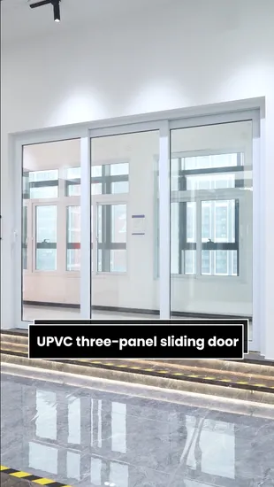 Hochwertige PVC-weiße Kunststoff-Schiebetür für einfache Badezimmer