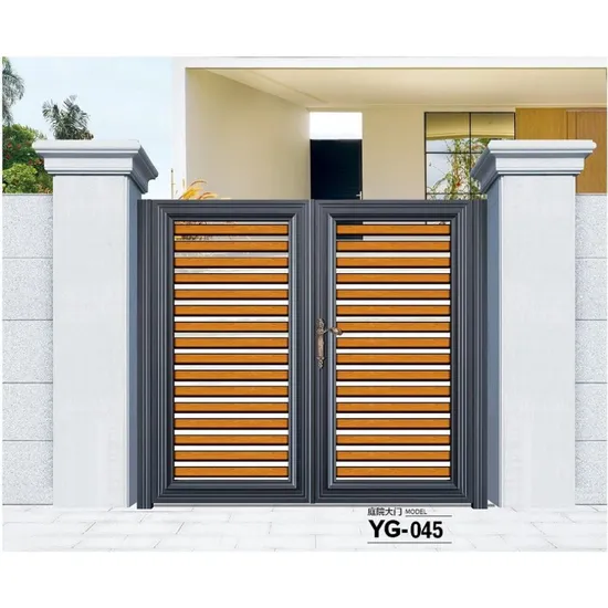 Himolon Factory Customized Villa Gates Sicherheitstür Aluminium Gartenzaun